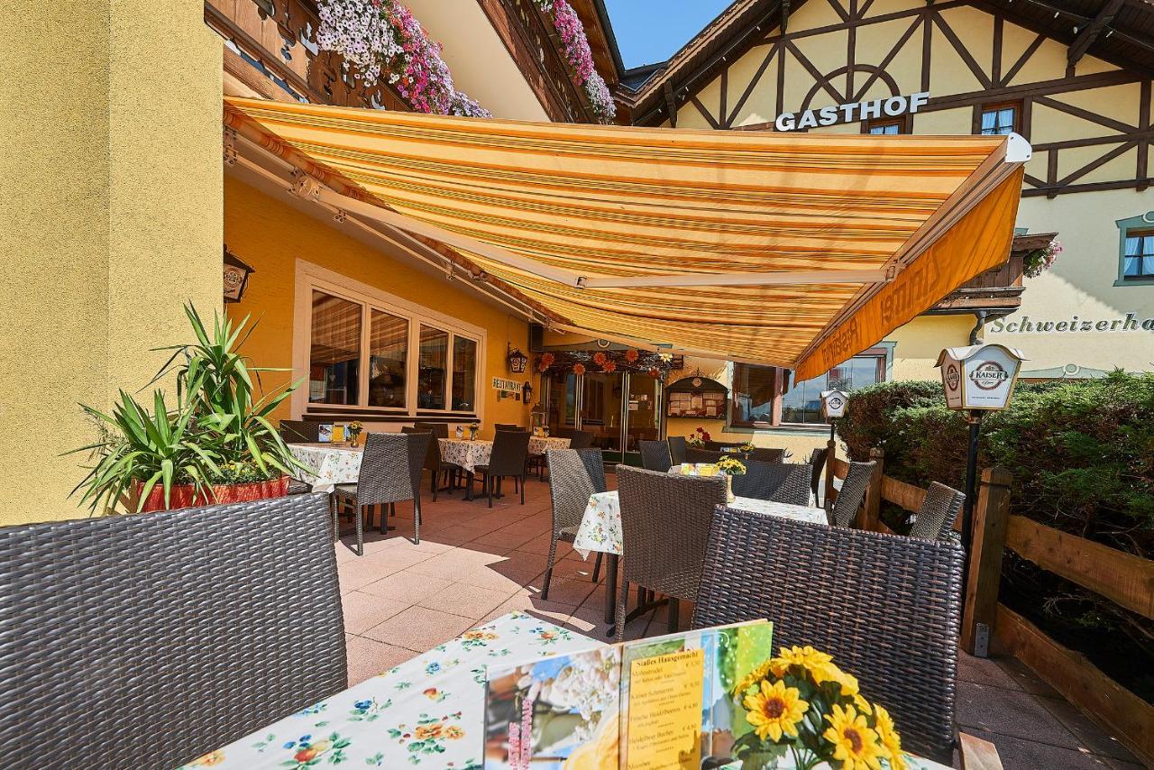 Hotel Gasthof Schweizerhaus Stuhlfelden ภายนอก รูปภาพ